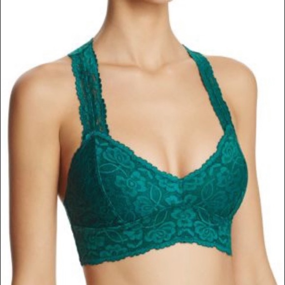 Free People Other - M NWT Free People Galloon Lace Racerback Back Bra